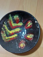Bodrogkeresztúr ceramic wall plate