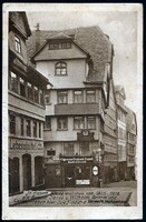 Németország Cassel (Kassel), Grimm testvérek mesebéli háza 1924