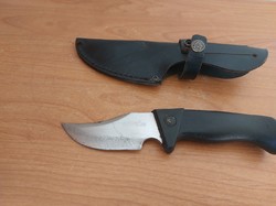 (K) aitor hunting dagger in its original case, with counter sharpening
