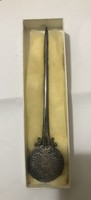 Austrian Maria Theresa thaler coin silver blade letter opener paper knife Vienna !!!