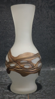 Vase with copper inlay. Negotiable.
