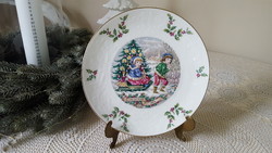 Royal Doulton porcelán karácsonyi tányér,1979