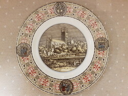English ceramic decorative plate 27cm 4.