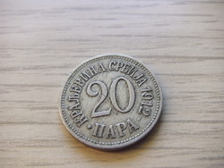 20 Para 1912  Szerbia
