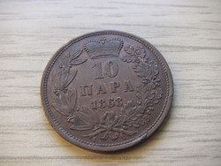 10 Para 1868 Szerbia