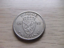 1 Korona 1957   Norvégia