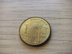 1 Dinar 2009 Serbia