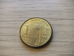 1 Dinár 2009  Szerbia
