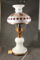 Antik festett búrájú  asztali lámpa 857
