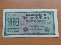 Germany 1000 marks 1922 xb star