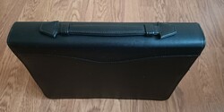 Faux leather briefcase, brand new, for sale due to lack of use