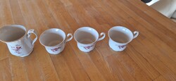 Cluj porcelain tea set 3 pcs + spout 1 pc