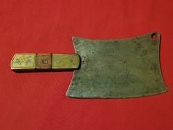 Antique meat axe, Budapest, 1917
