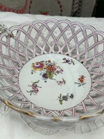 Antique basket from Herend