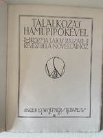 A meeting with Cinderella - Lajos Kozma's drawings for Béla Révész's short stories - antique volume 1909