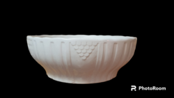Antique Zsolnay porcelain coma bowl, scone bowl. 28 cm diameter.