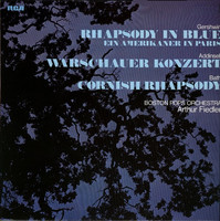 Gershwin/Addinsell/Bath/Fiedler - Rhapsody In Blue /Cornish Rhapsody (LP, Comp, RE)