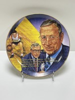 John wooden decorative plate