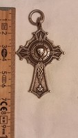 Rrr! Silver (925, solid) masonic pectoral cross