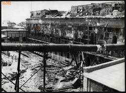 Larger size, photo art work by István Szendrő. Budapest, after the war, World War II, 1940