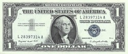 1 dollár 1957 A USA UNC
