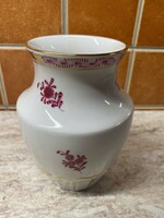 Herend Appony pattern vase, hand painted 14x10