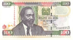 100 shilingi 2006 Kenya UNC