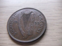 1 Penny 1933  Írország