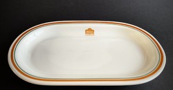 Alföldi kis ovális kínáló tál tányér Kelet Pesti Vendéglátó Vállalat