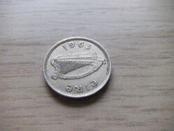 3 Penny 1963 Ireland