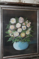 Antique Signed Painting 875