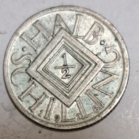 1926.  Ausztria ezüst fél Schilling   (G/19)