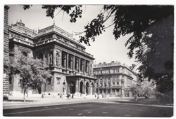 Andrási út state opera house - postcard from 1957