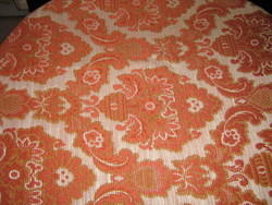 Beautiful baroque floral patterned woven tablecloth or bedspread