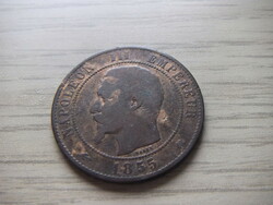 10 Centimes 1855   ( K )   Franciaország