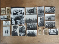 Contemporary military photographs. 21 pieces in one! - 574