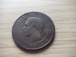 10 Centimes 1854   ( BB )   Franciaország
