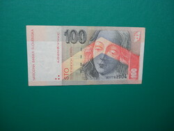 Szlovákia 100 korona 2001 Ritkább!