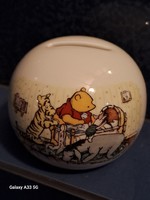 Royal doulton disney English children's porcelain Winnie the Pooh with decor bush Winnie the Pooh