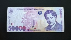 Romania 50,000 Lei 1996, ef