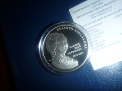 Zsuzsanna Kossuth HUF 10,000 commemorative silver coin for sale! Pp unc