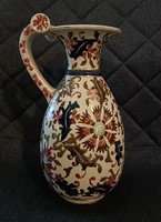 From HUF 1, no minimum price! Rarity! Wonderful, antique fischer Ignatius jug, vase! Beautiful!