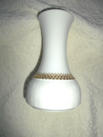 Thomas Rosenthal white, embossed vase