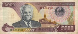 5000 kip 1997 Laosz 1.