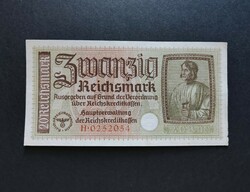 Németország 20 Reichsmark / Márka 1940, VF+