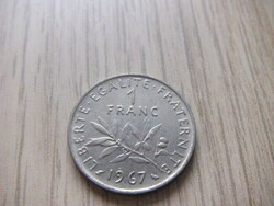 1 Franc 1967 France