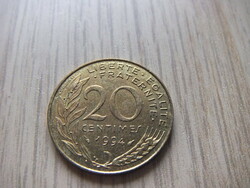 20 Centimes 1994  Franciaország