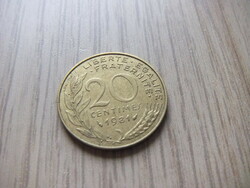 20 Centimes 1981 France
