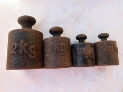 4 old weights