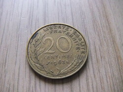 20 Centimes 1963 France